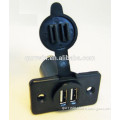 Dual USB Charger Power Socket Outlet Plug 12 Volt